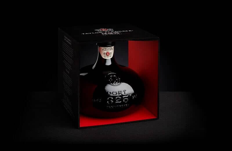 Taylor Fladgate 325th Anniversary Port bottle in case