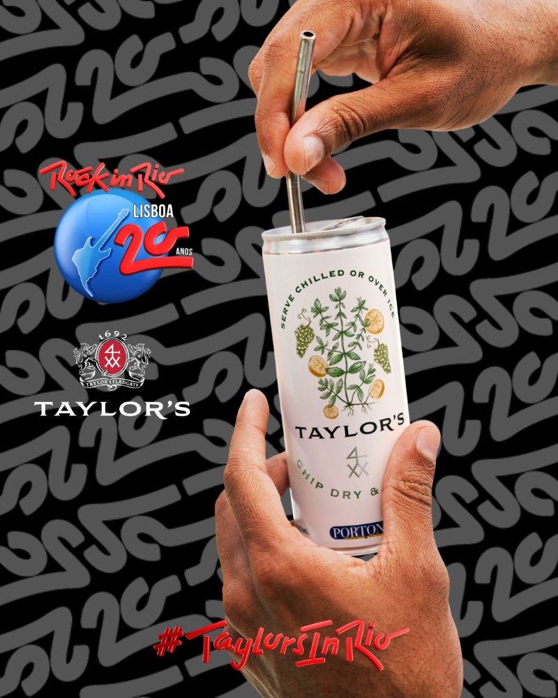 Taylor's Chip Dry and Tonic Rock In Rio