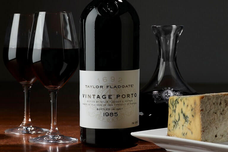 Taylor Fladgate Vintage Port and Cheeses