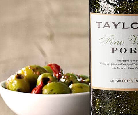 Portwein & Speisen: White Port - Taylor's