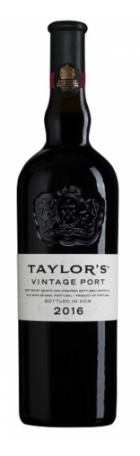 Garrafa Vintage 2016 da Taylor's Vinho do Porto 