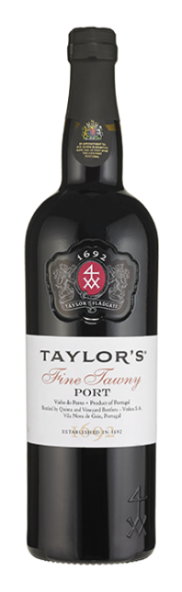 Botella de vino de Oporto Taylor's Fine Tawny