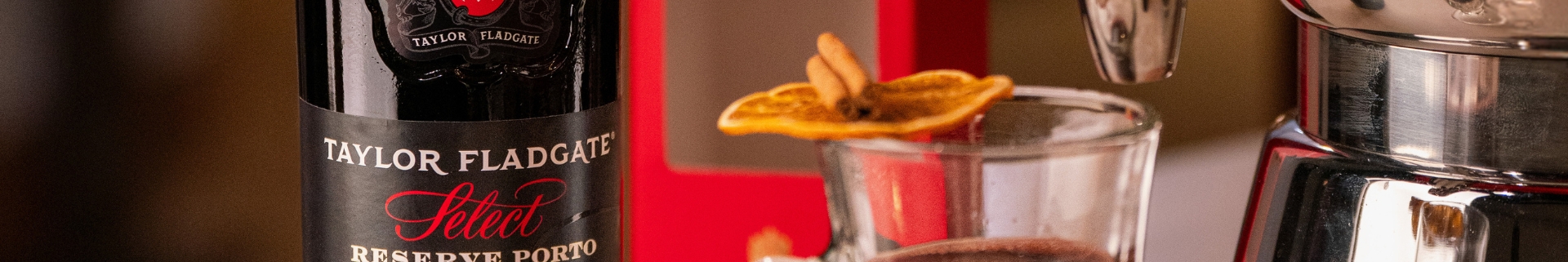 A timeless winter indulgence that warms both glass and spirit. Crafted with Taylor Fladgate Select Reserve Ruby Port, this aromatic blend of...